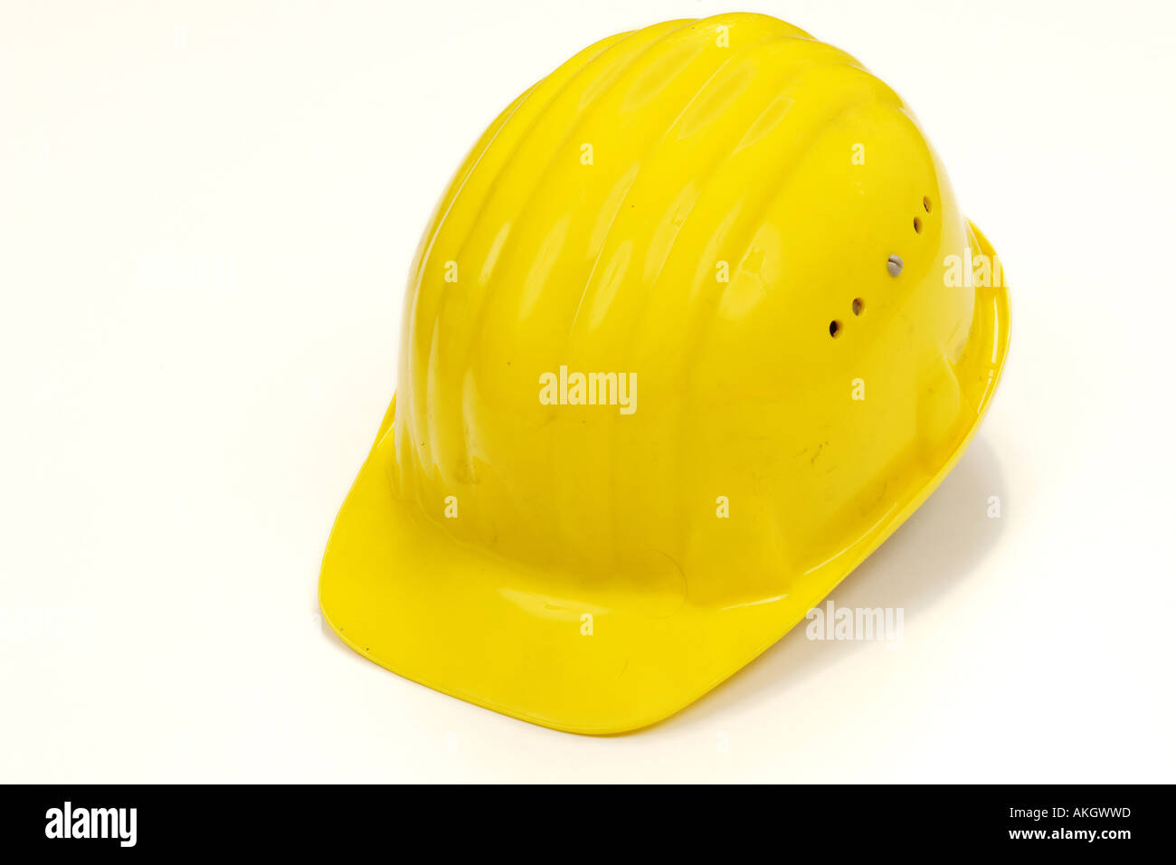 safety gear on white Stock Photo