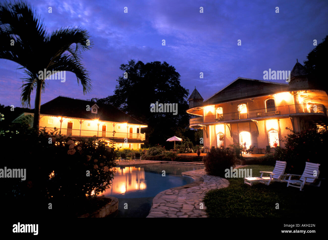 Habitation Lagrange hotel, Marigot, Martinique, French Lesser Antilles