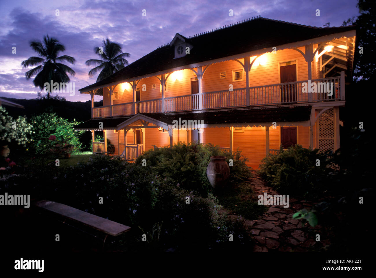 Habitation Lagrange hotel, Marigot, Martinique, French Lesser Antilles