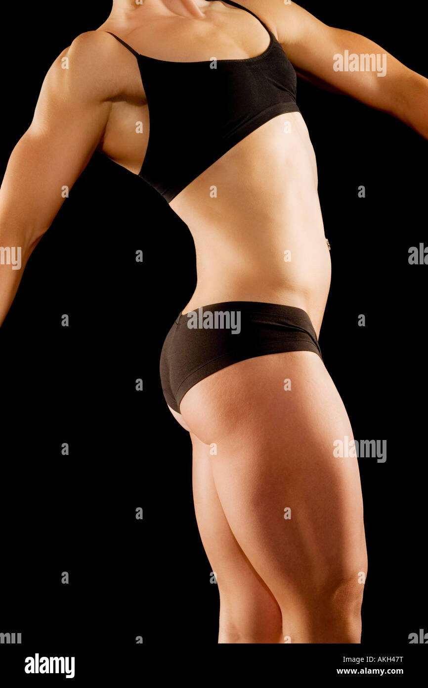 Woman in bikini posing Stock Photo