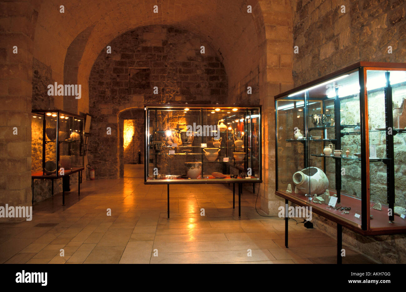 Granafei archaeological museum, Mesagne, Puglia, Italy Stock Photo Alamy