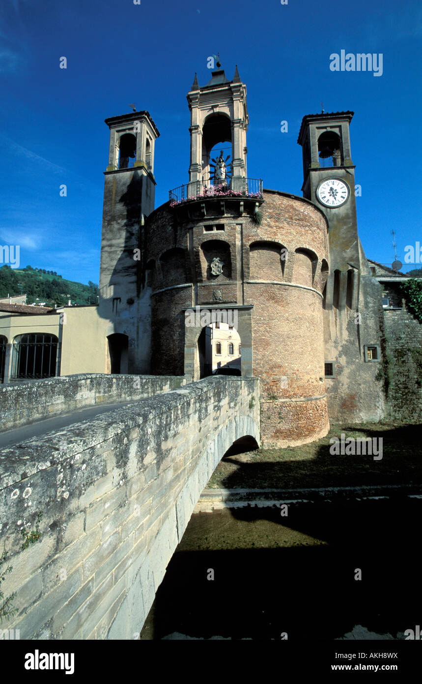 La Tribuna fortress, Modigliana, Emilia Romagna, Italy Stock Photo