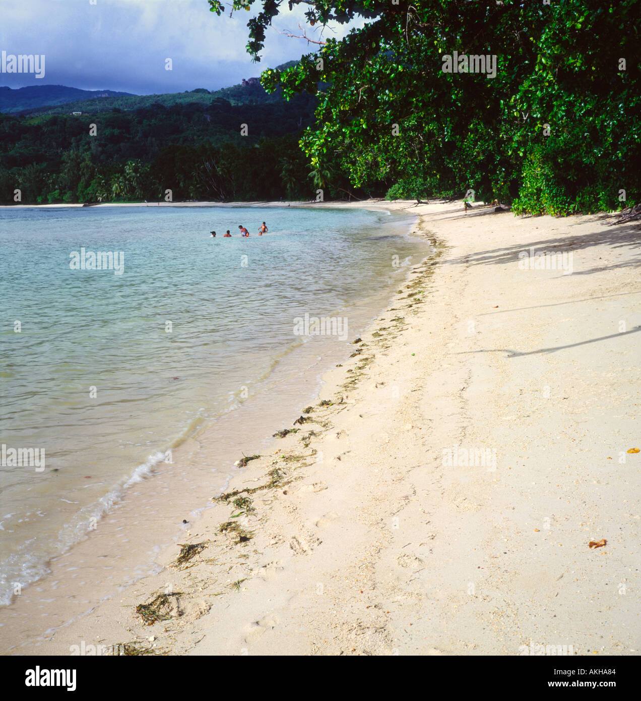 Seychelles mahe island anse aux hires stock photography and images Alamy
