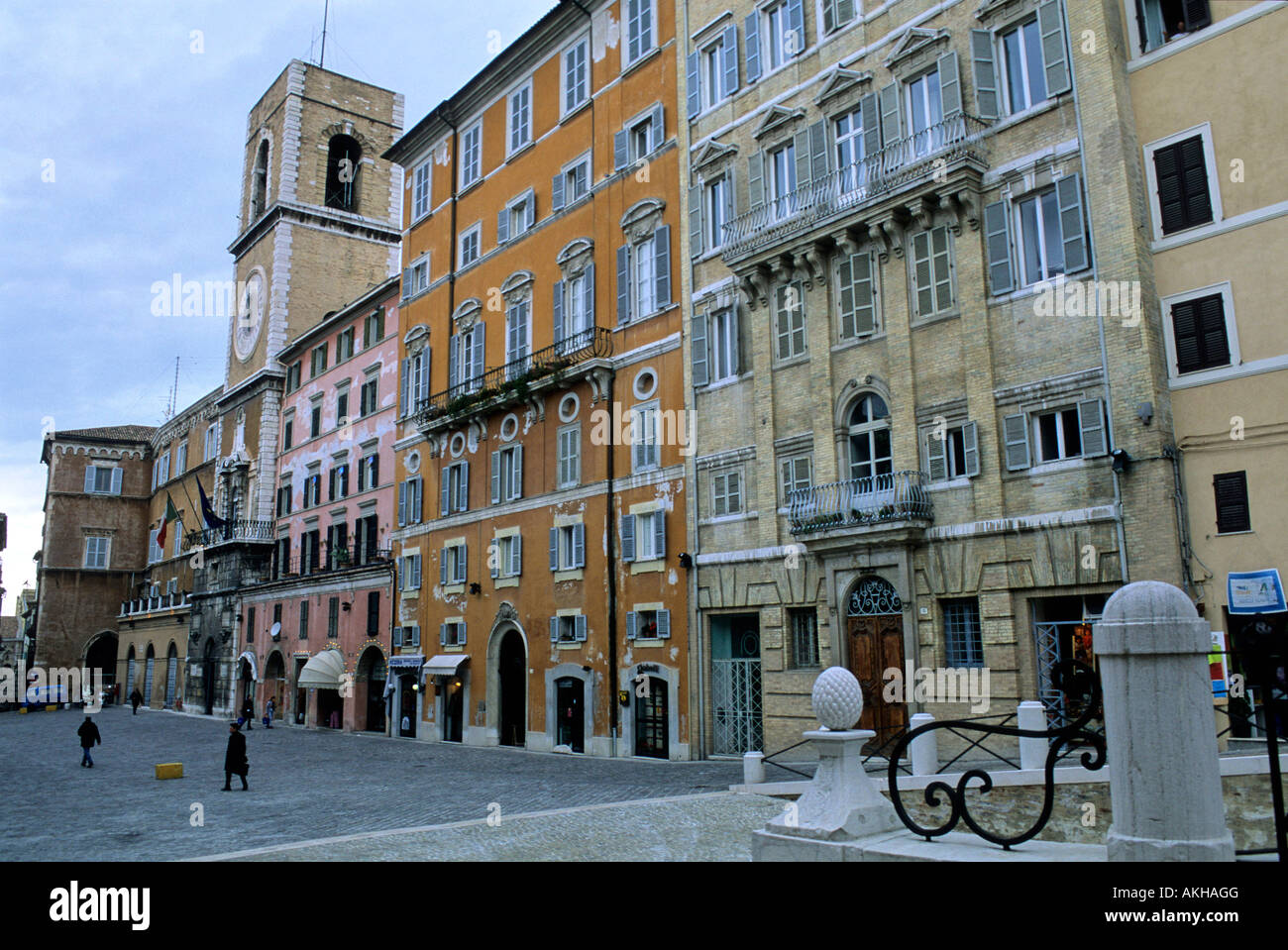 Papa Square Process Papa square, Ancona, Marche, Italy Stock Photo - Alamy