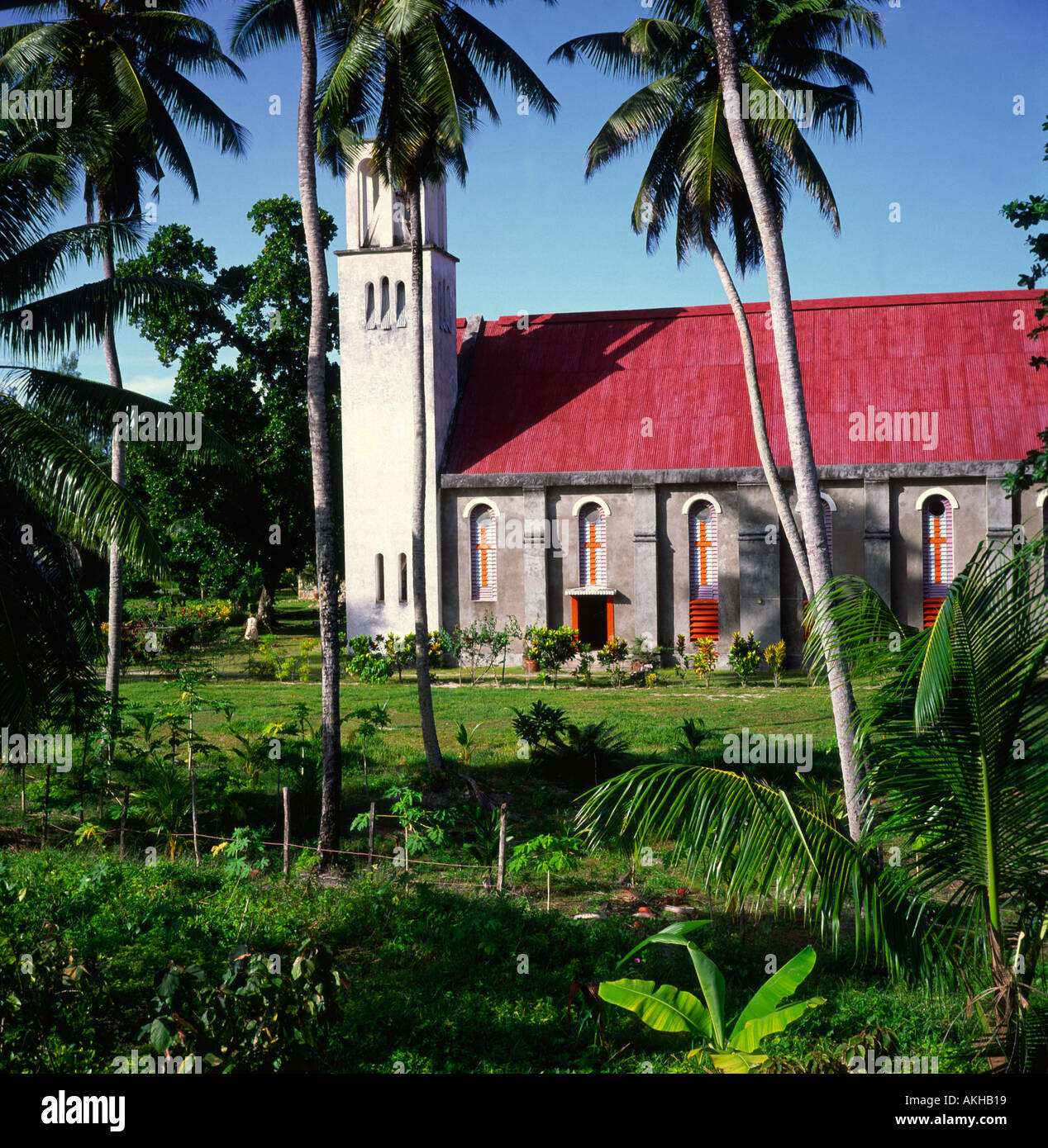Seychelles praslin church hires stock photography and images Alamy