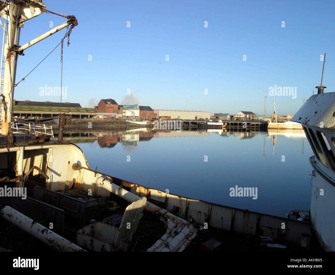 Fleetwood Fish Dock Lancashire England Stock Photo 2775908 Alamy