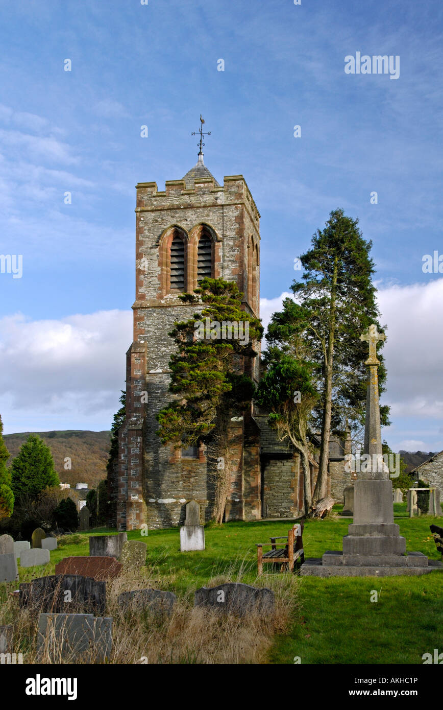 Church of Saint Luke, Lowick. Lake District National Park, Cumbria, England, United Kingdom, Europe. Stock Photo