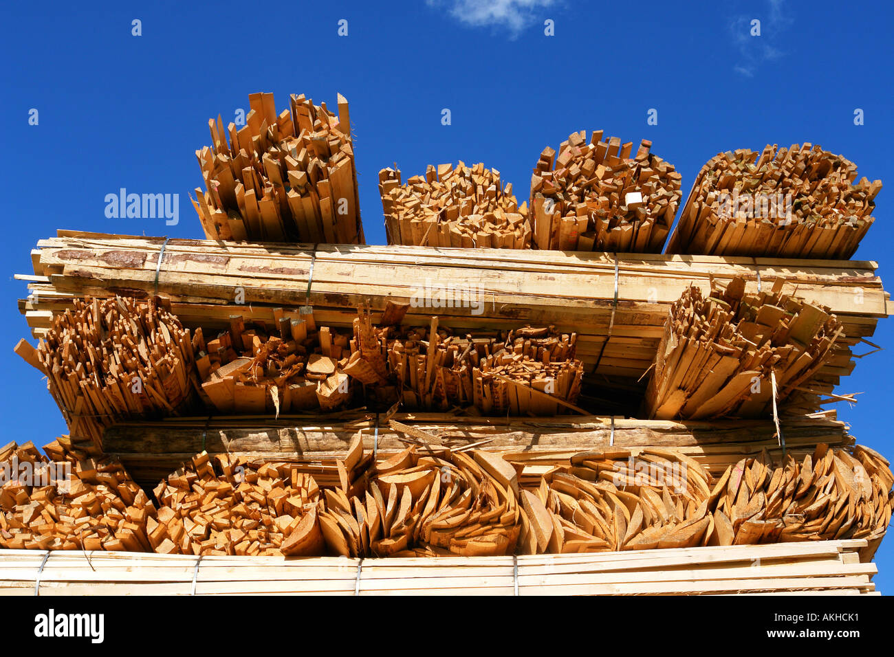 pile stack of wood firewood Stock Photo - Alamy