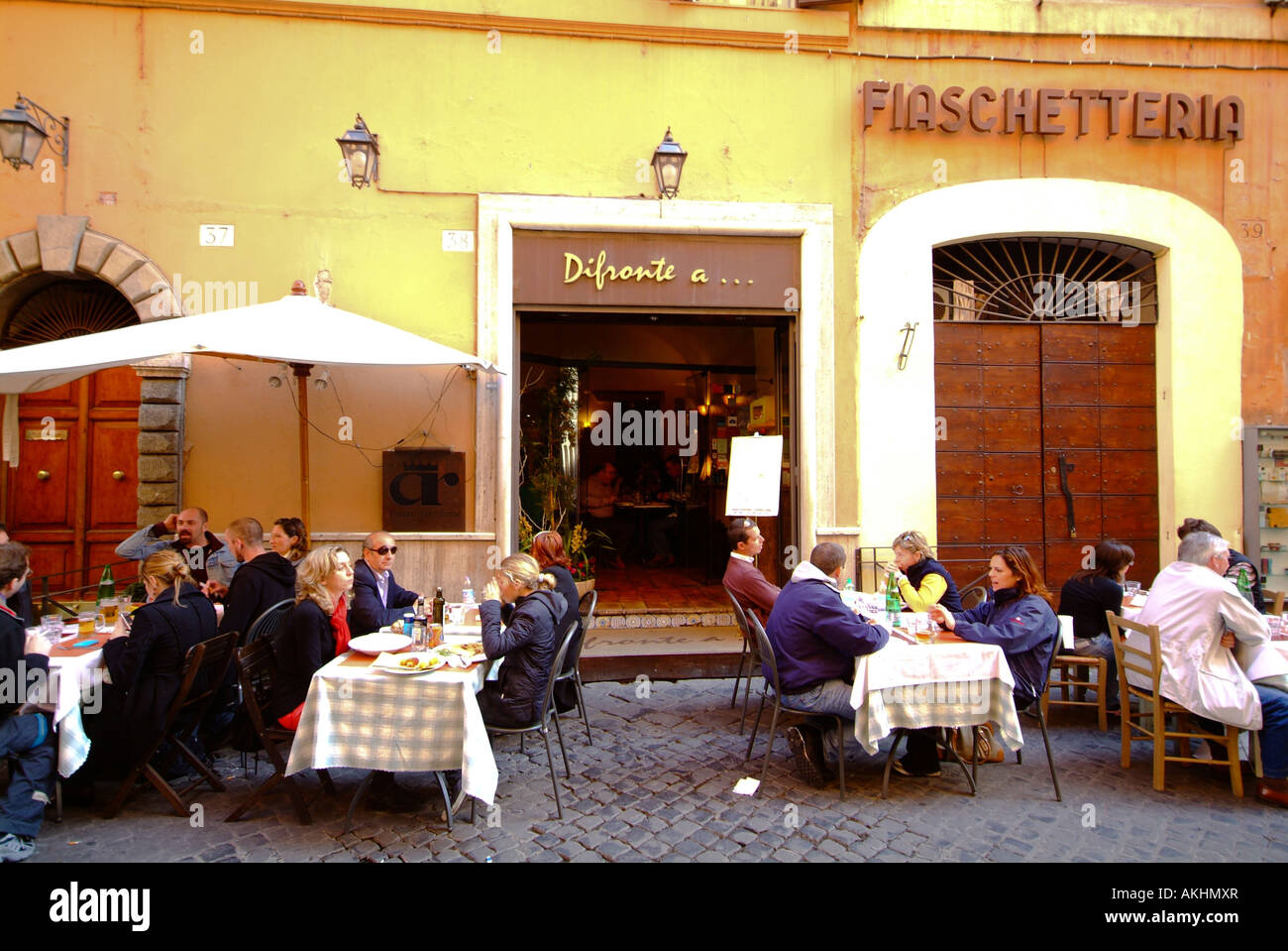 Bar, Via della Croce, Rome, Lazio, Italy Stock Photo