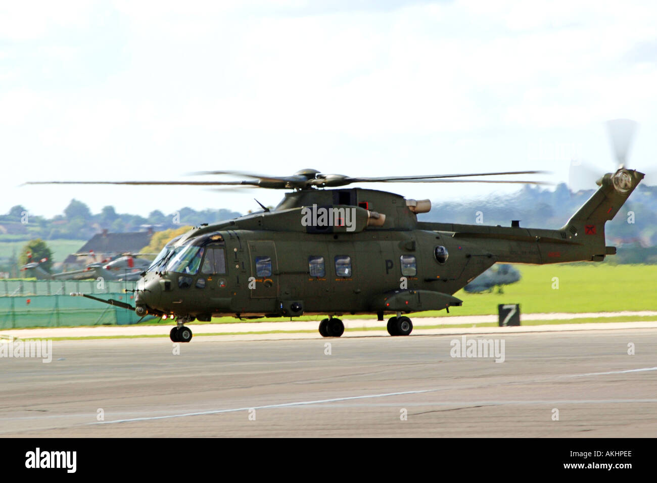 The RAF EH101 Merlin Helicopter Stock Photo Alamy