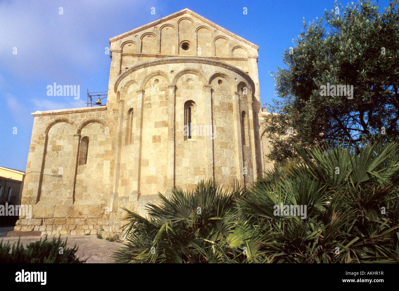 San Gavino cathedral, Porto Torres, Sardinia, Italy Stock Photo