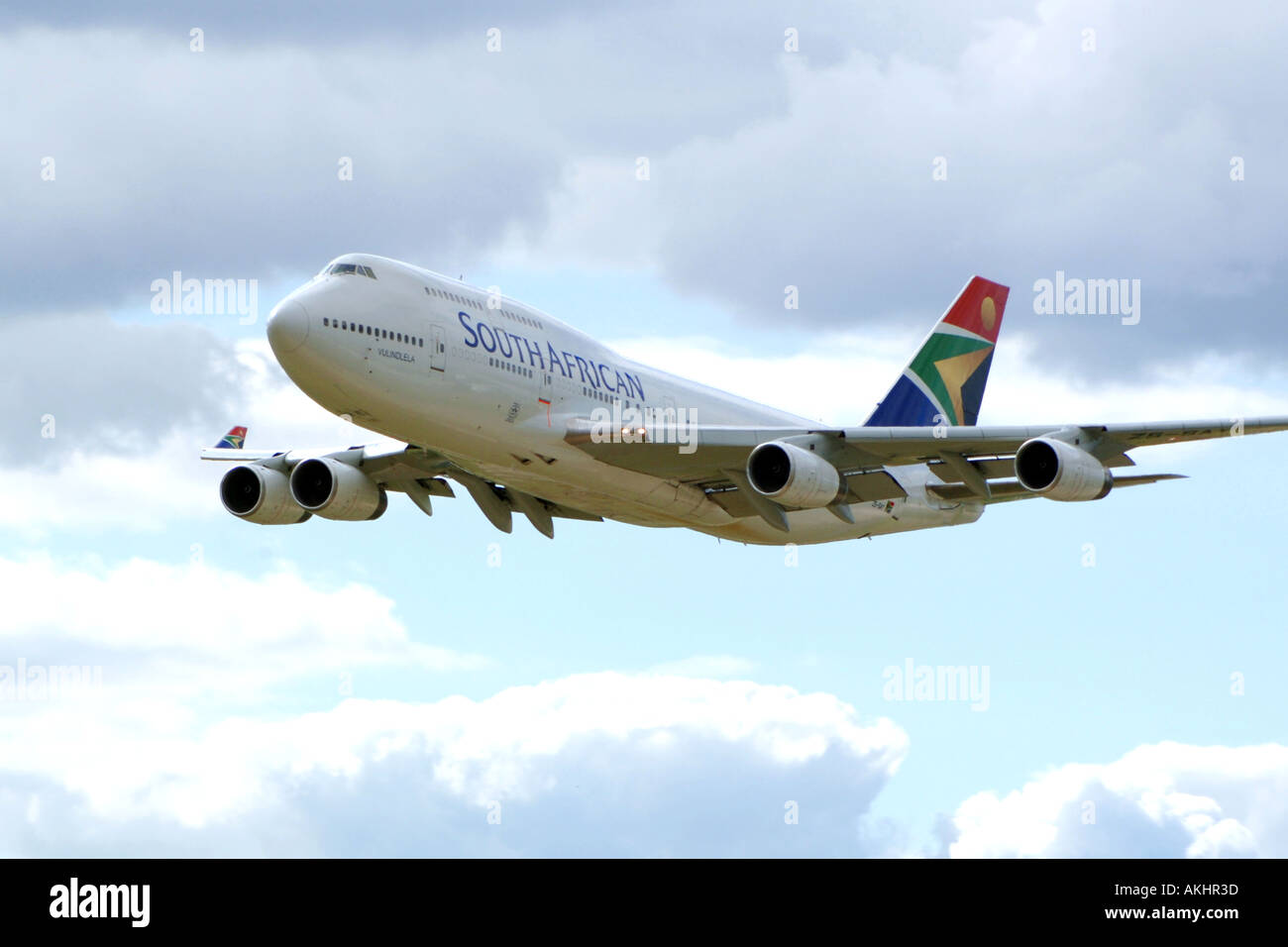 South african airways boeing 747 hi-res stock photography and