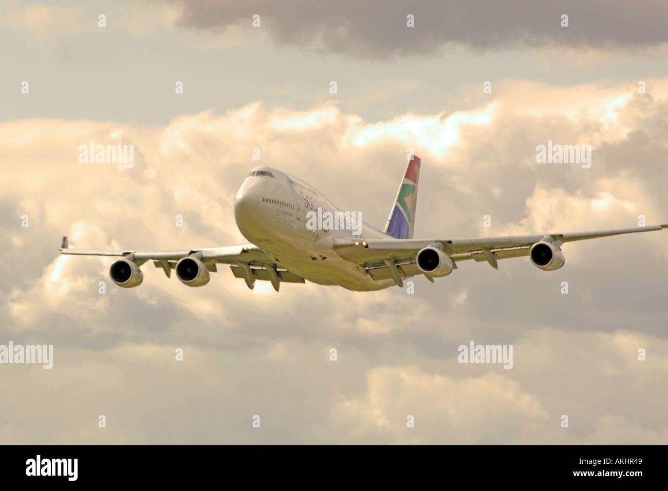 South african airways boeing 747 hi-res stock photography and