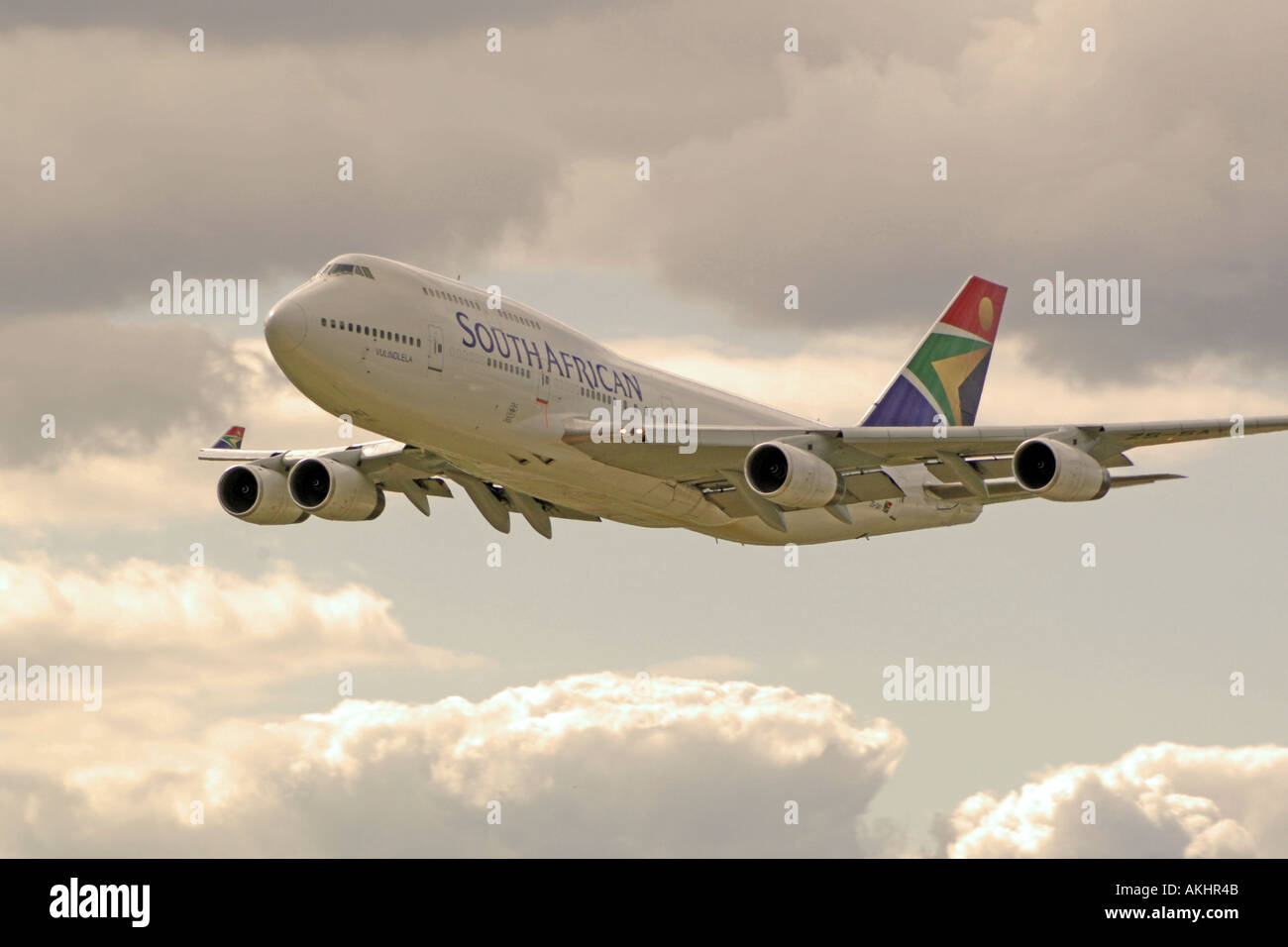 South african airways boeing 747 hi-res stock photography and