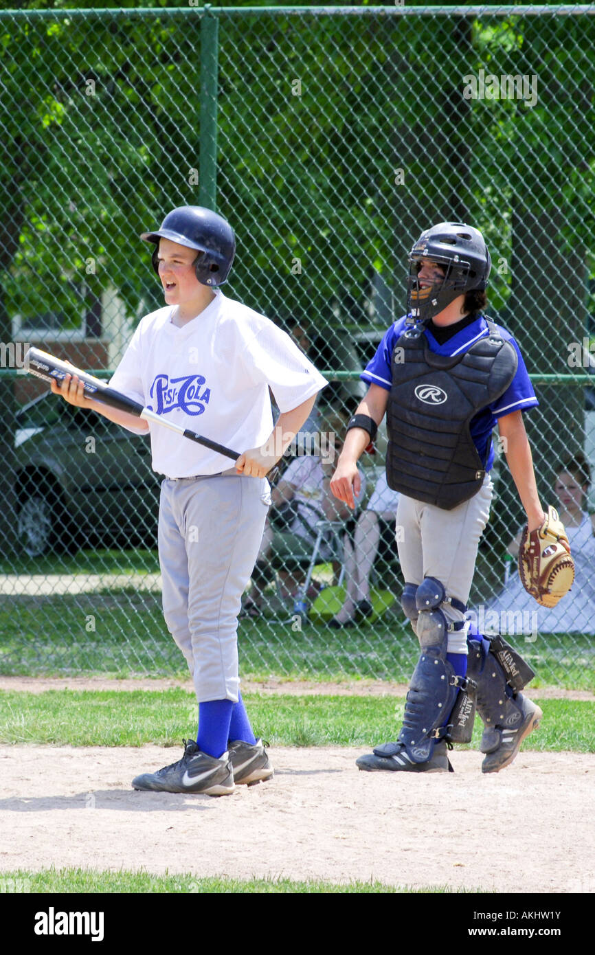 Softball high school team hires stock photography and images Alamy