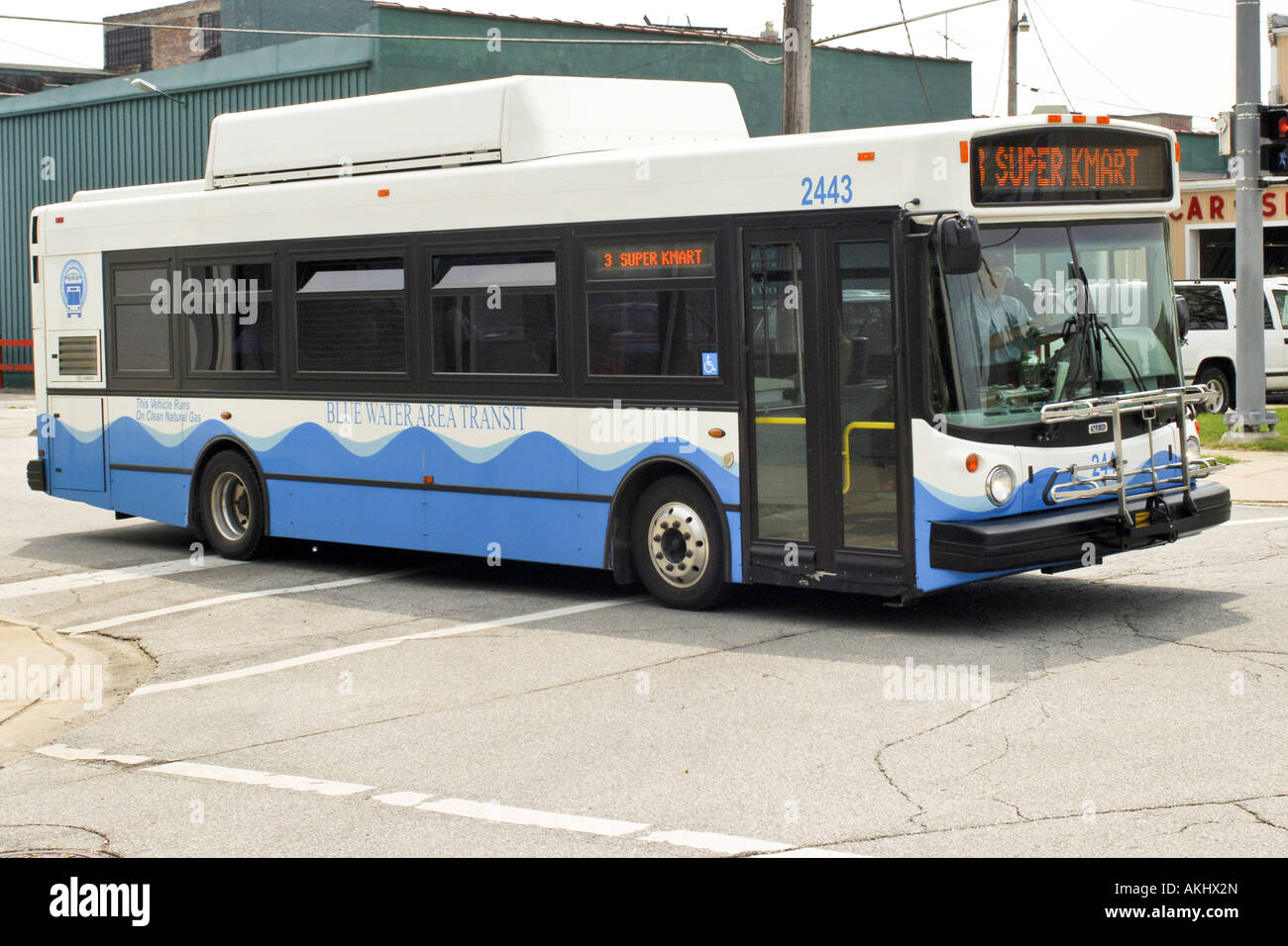 Blue Water Area Transit bus in Port Huron Michigan MI powered by ...