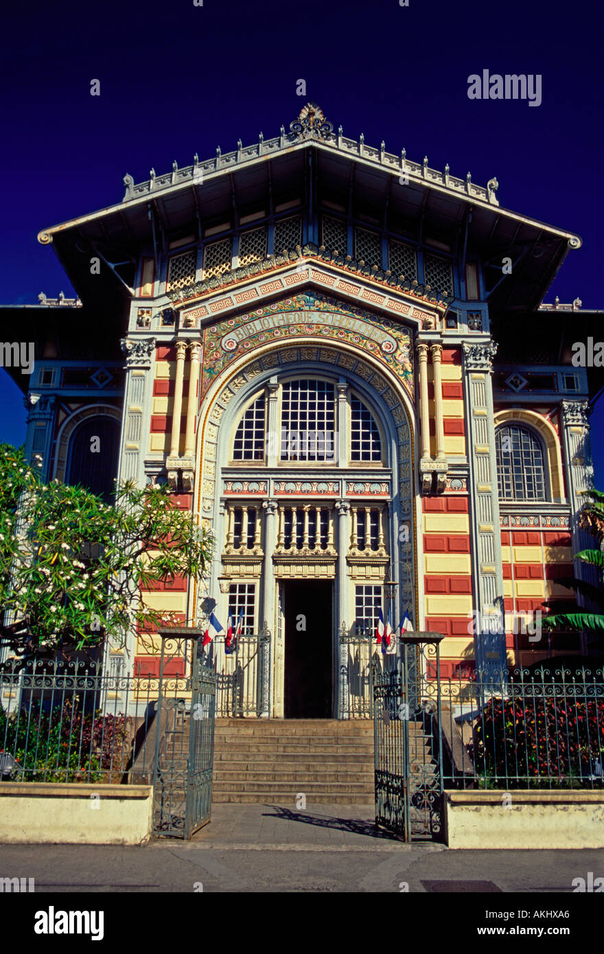 Schoelcher Library, city of FortdeFrance, Martinique, French West
