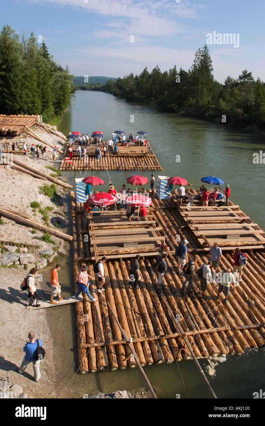Raft starting on the isar hi-res stock photography and images - Alamy