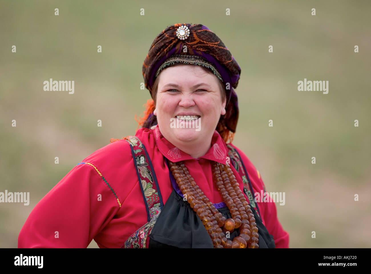 Eastern Siberia ~ Russia, Ulita Elrika, an elderly Even woman from  Northern Evensk, wearing tradi…