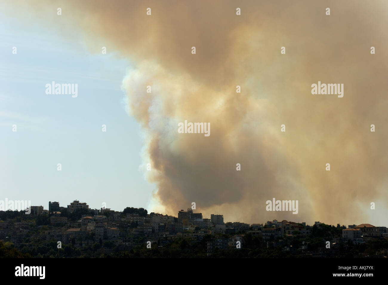 Fire in mount Lebanon Stock Photo Alamy