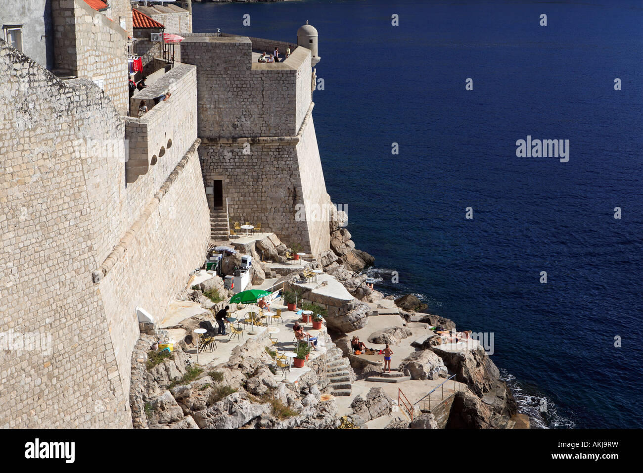Croatia, Dubrovnik, the old town, classified as World Heritage by