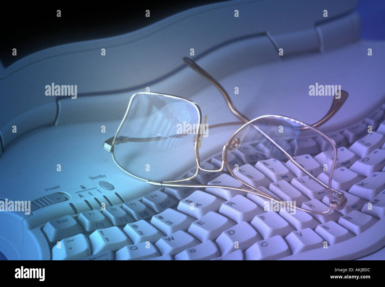 Warped keyboard hires stock photography and images Alamy