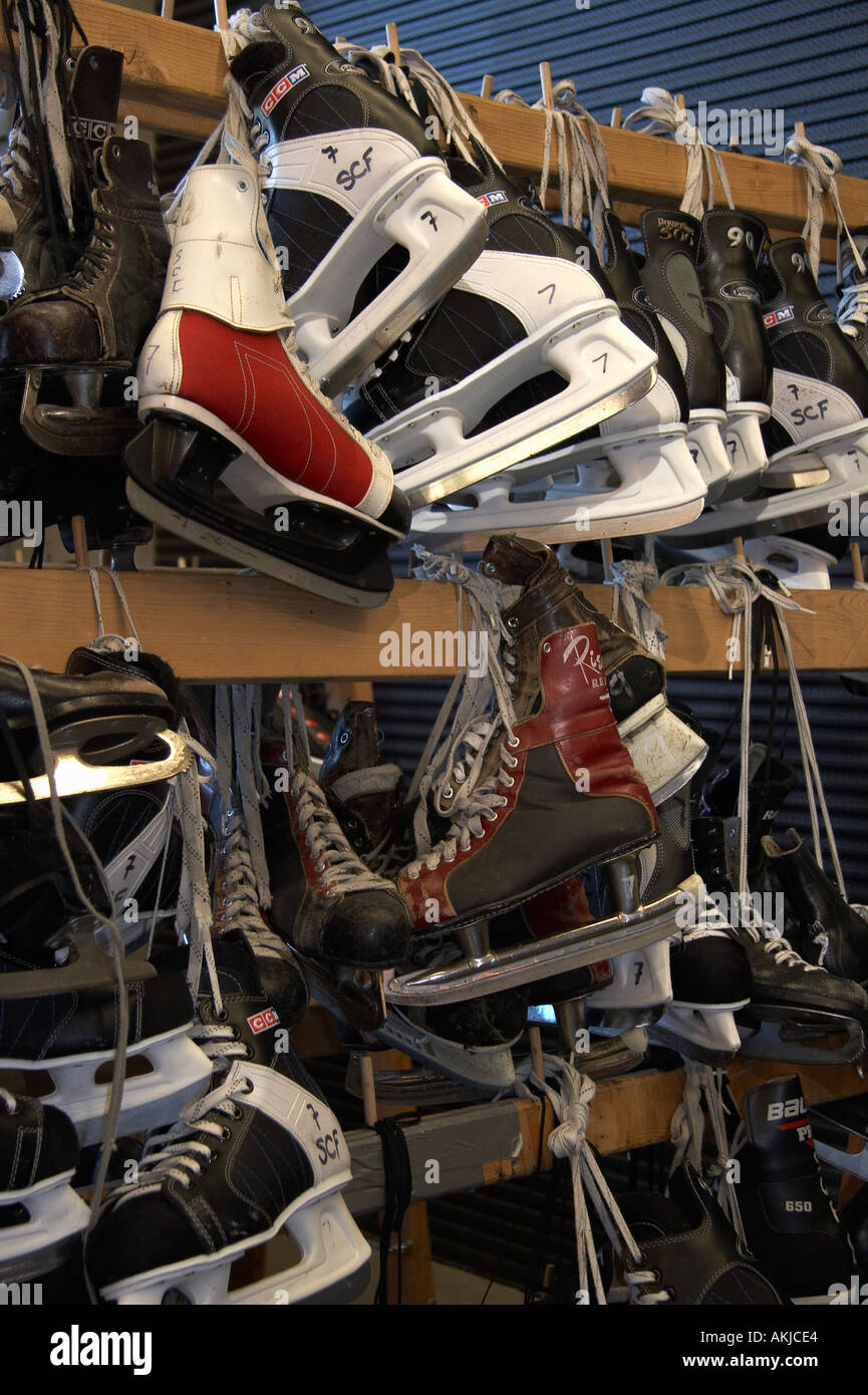 Lots of sports shoes hi-res stock photography and images - Alamy