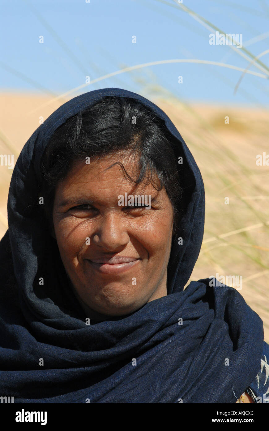 Woman Mauritania Stock Photo
