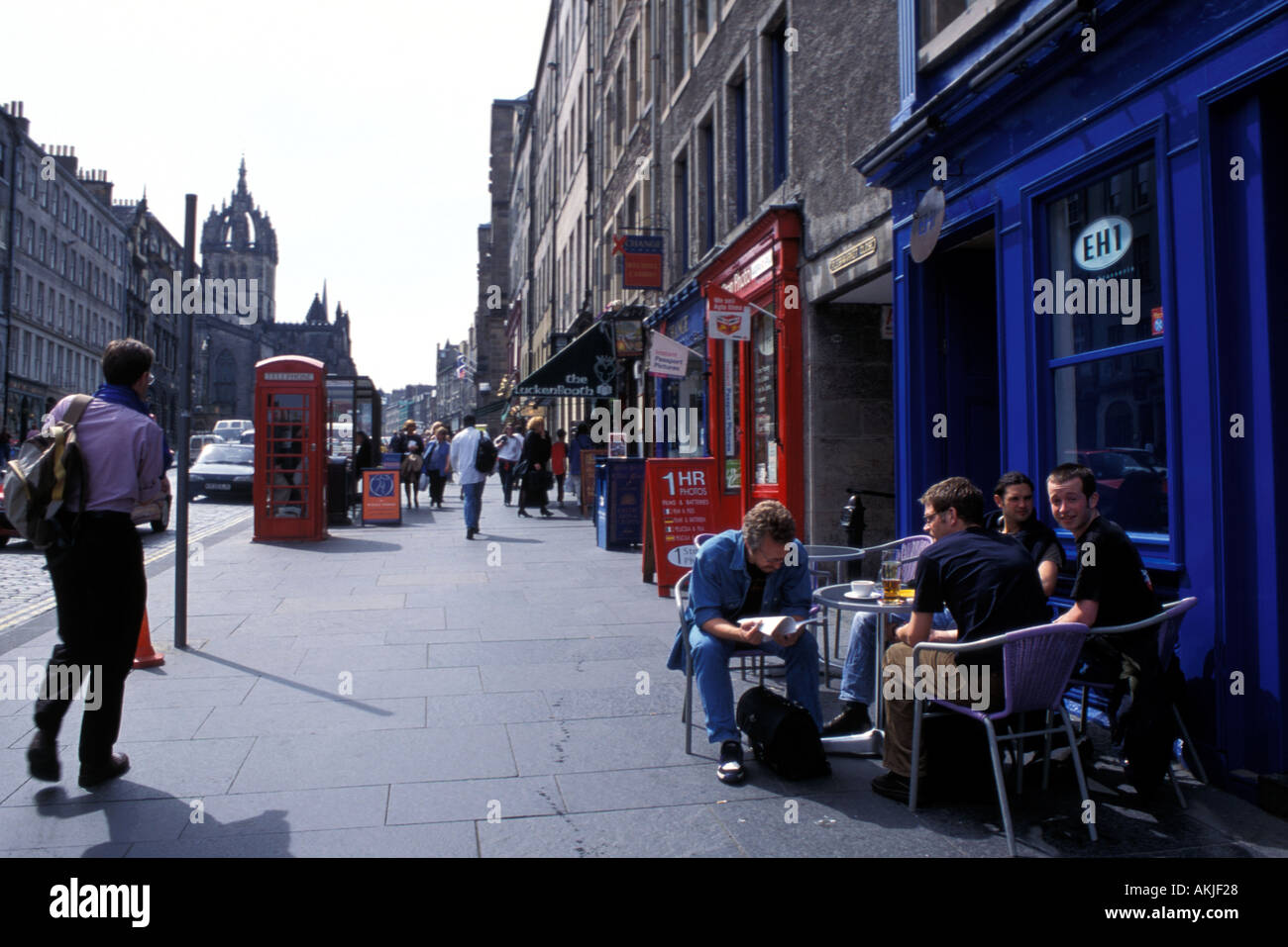 The Royal Mile Stock Photo