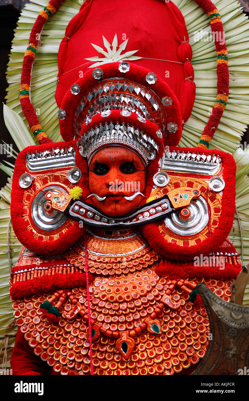 India, Kerala, the ritual ceremony of Teyyam Stock Photo - Alamy