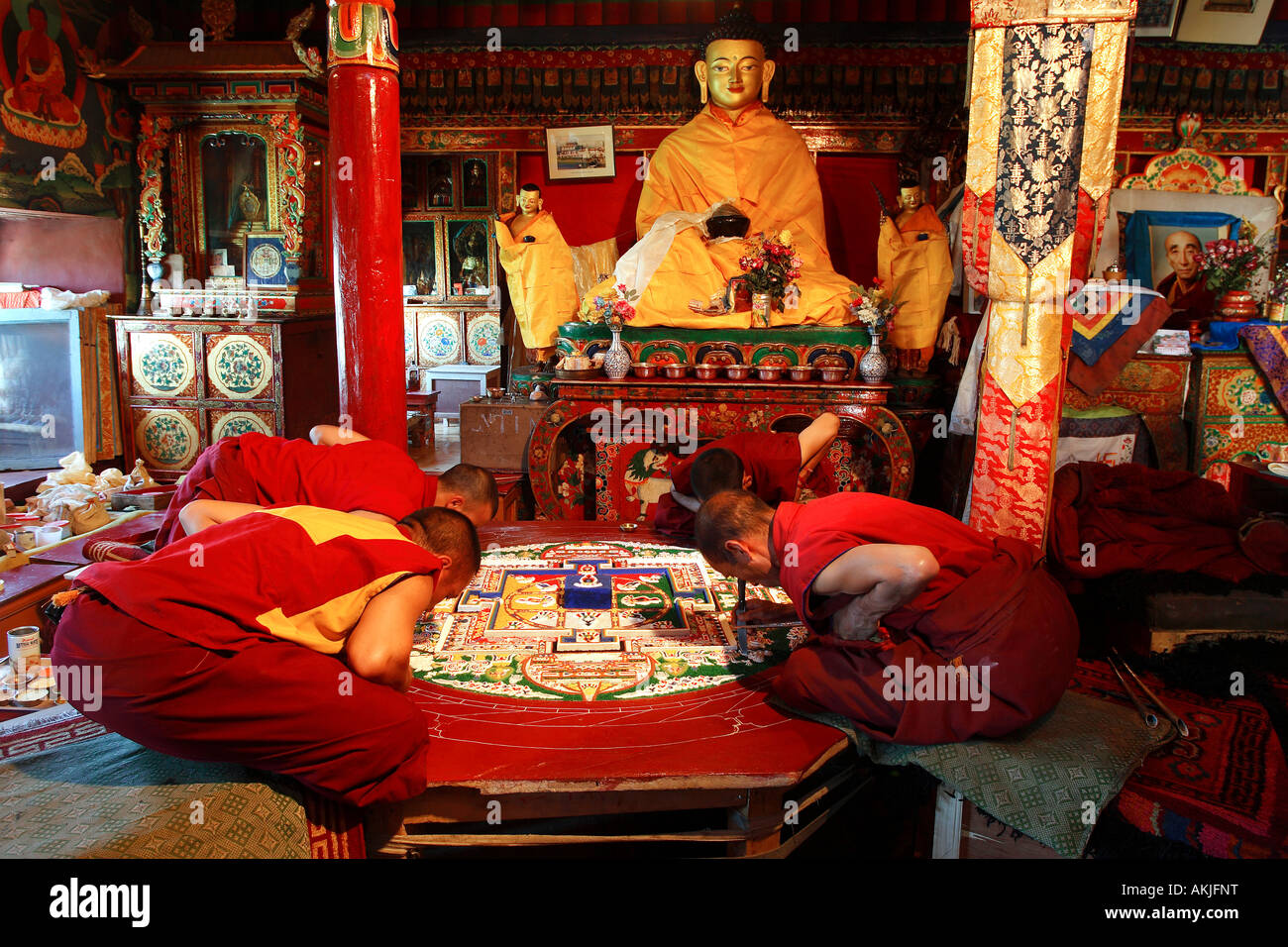 India, Jammu and Kashmir, Ladakh region, Indus valley, Spitok Gompa