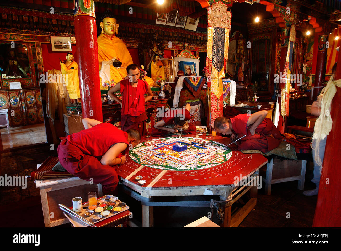 India, Jammu and Kashmir, Ladakh region, Indus valley, Spitok Gompa