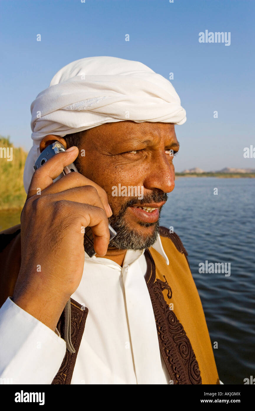 Egyptian on the phone hires stock photography and images Alamy