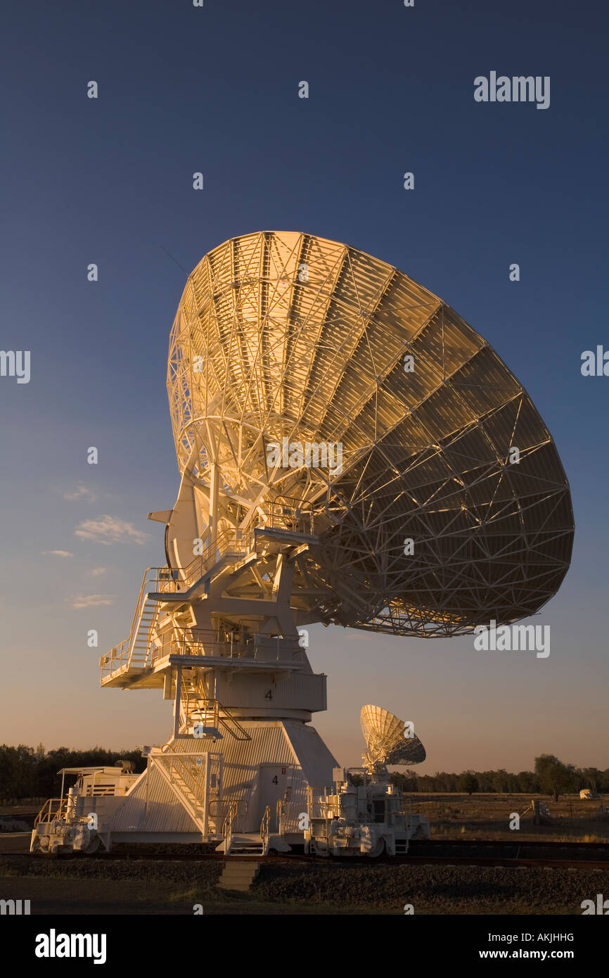 Australian Telescope Compact Array, Narrabri, NSW, Australia Stock Photo