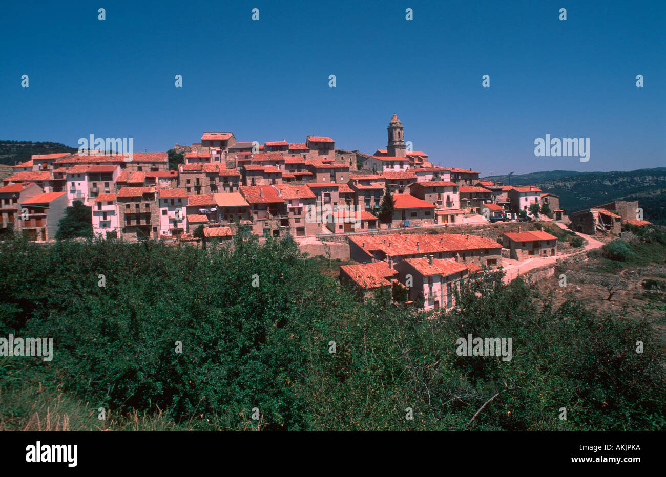 El Boixar. Castellón Province. Spain Stock Photo