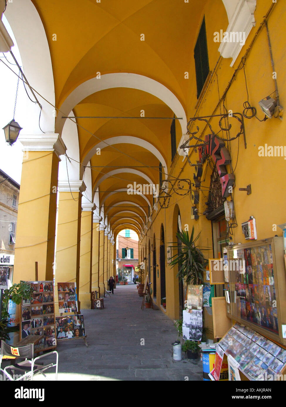 Porch, Massa, Tuscany, Italy Stock Photo Alamy