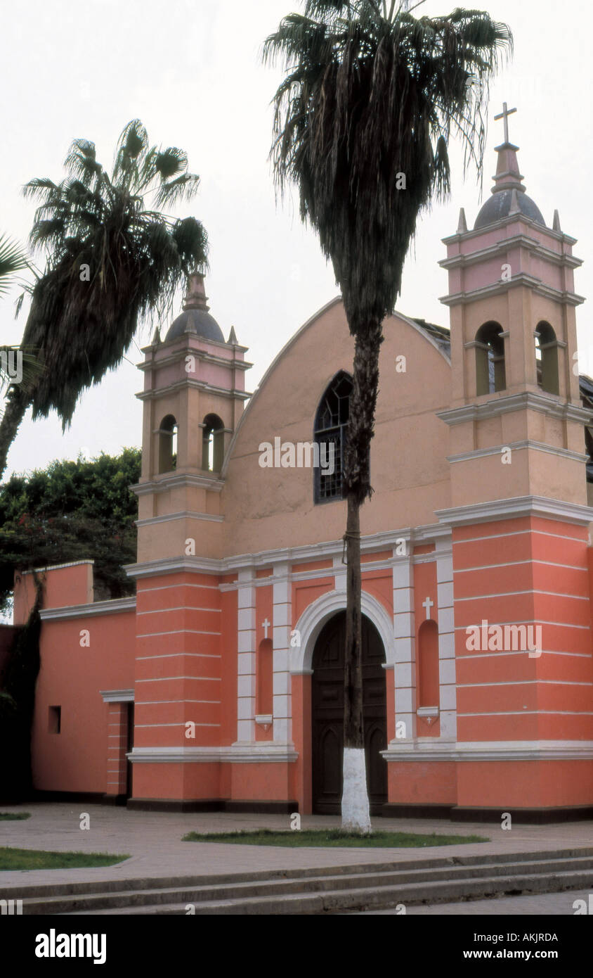 Catholic church Lima Peru Stock Photo Alamy