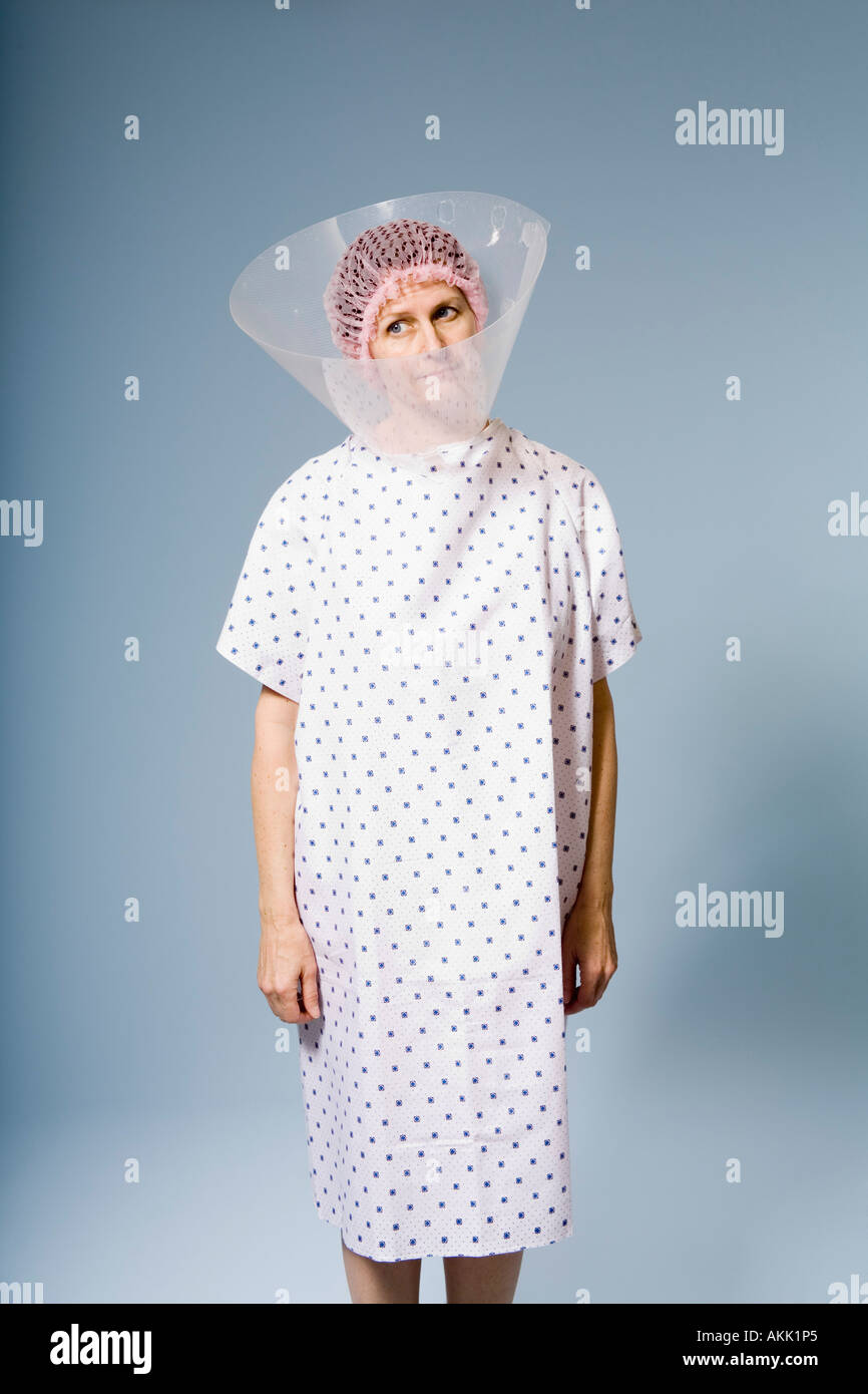 Dog cone woman hires stock photography and images Alamy