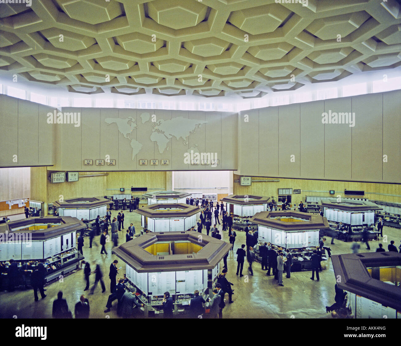 The Trading Floor Of The London Stock Exchange England Stock Photo