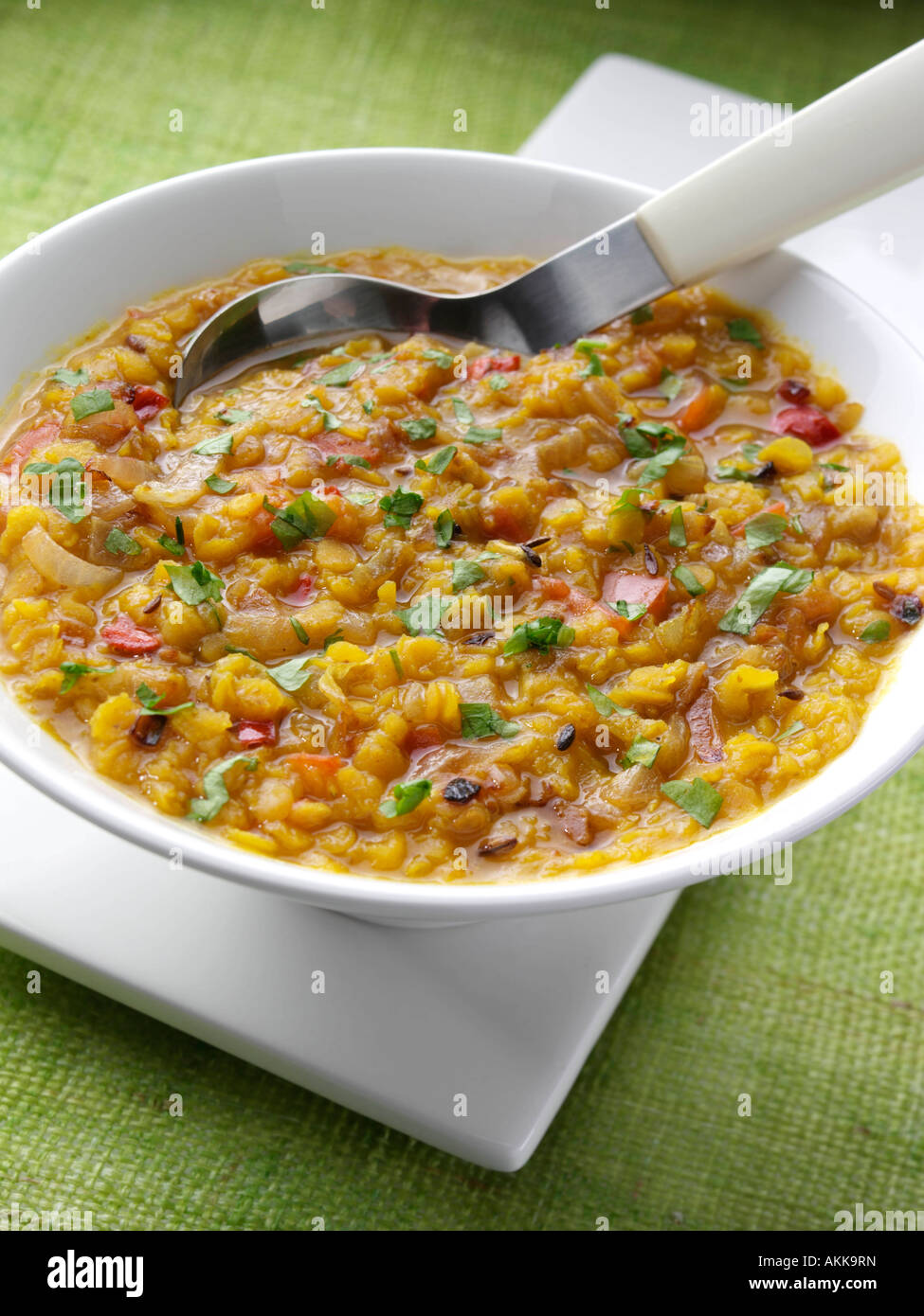 Kashmiri spicy red lentil dish hi-res stock photography and images - Alamy