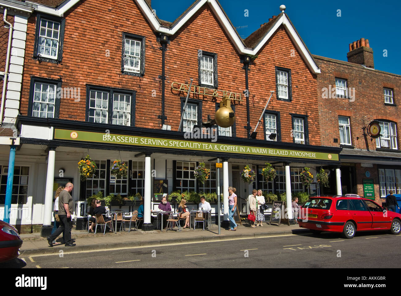 Castle Ball Hotel in Marlborough Wiltshire England UK EU Stock Photo