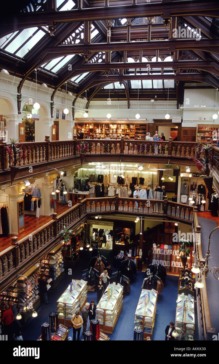 SCOTLAND Edinburgh Interior of Jenners department store Princes Stock