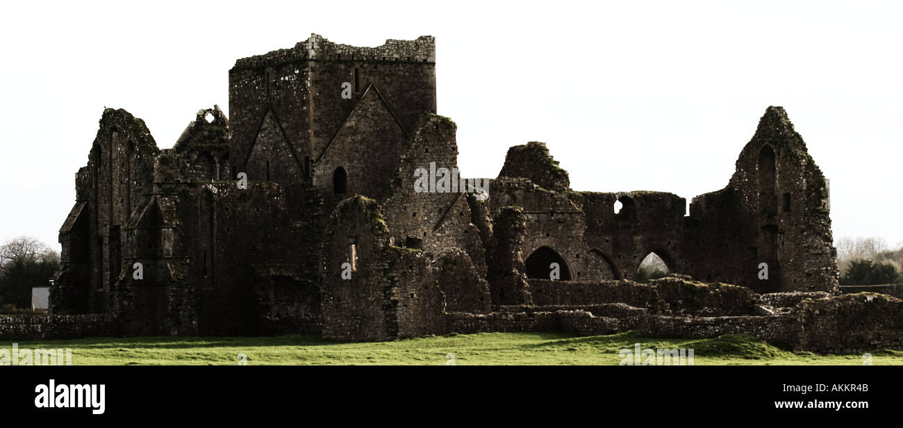 The Hoare Abbey in Cashel County Tipperary Republic of Ireland Europe Stock Photo
