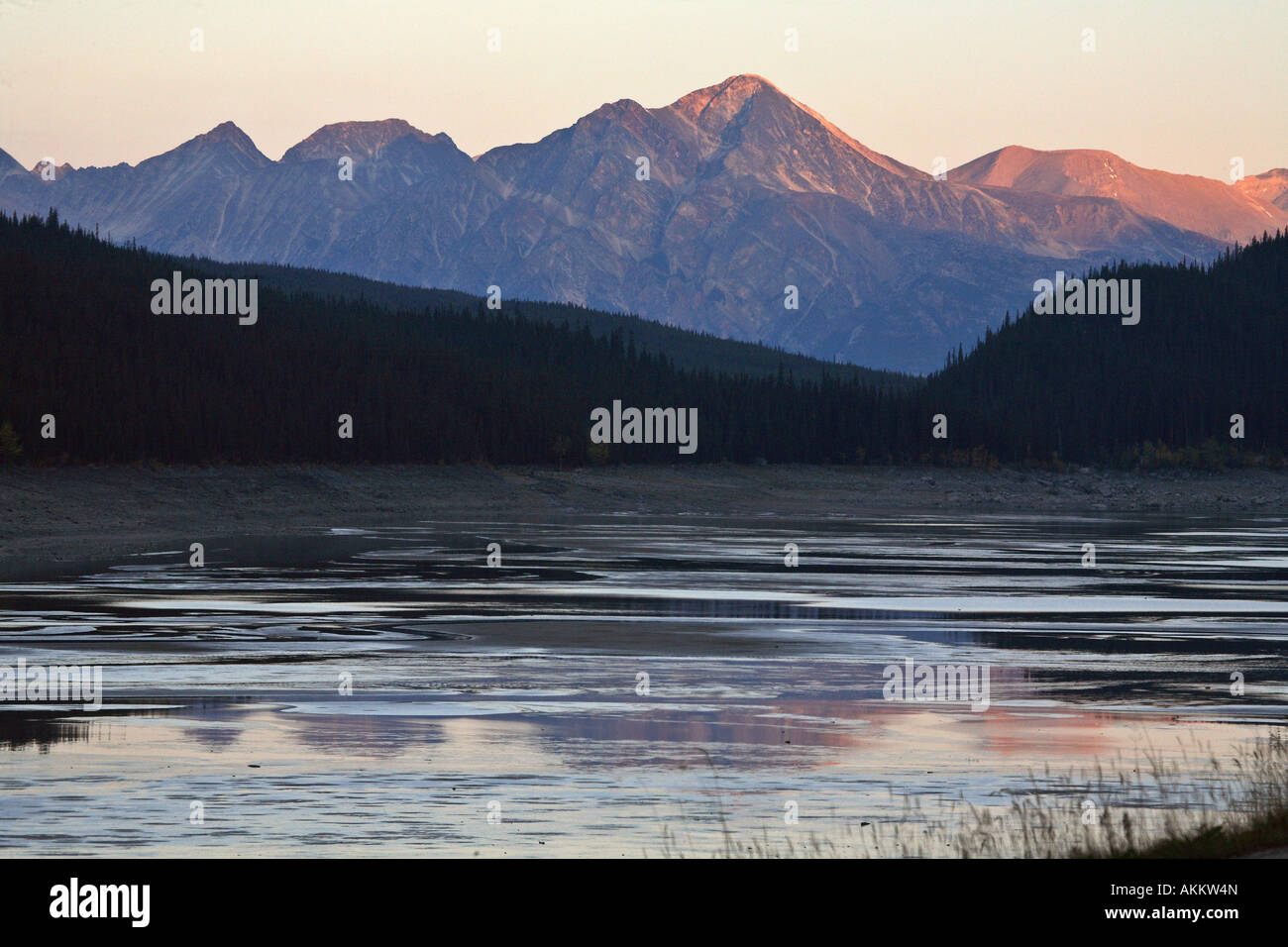 Rocky Mountains in autumn Stock Photo - Alamy