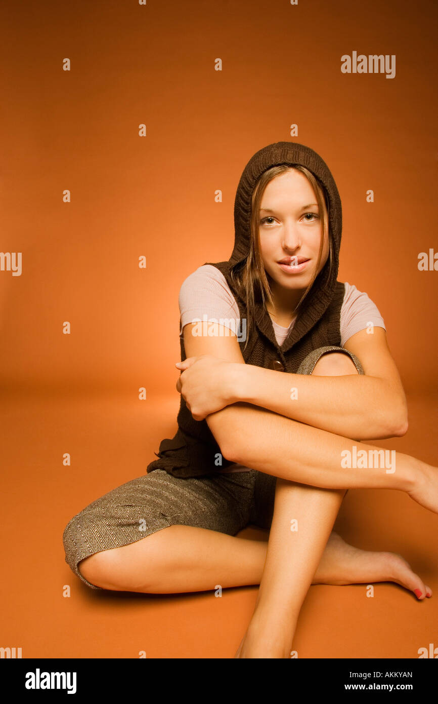 Pose posing posed model modelling hi-res stock photography and images ...