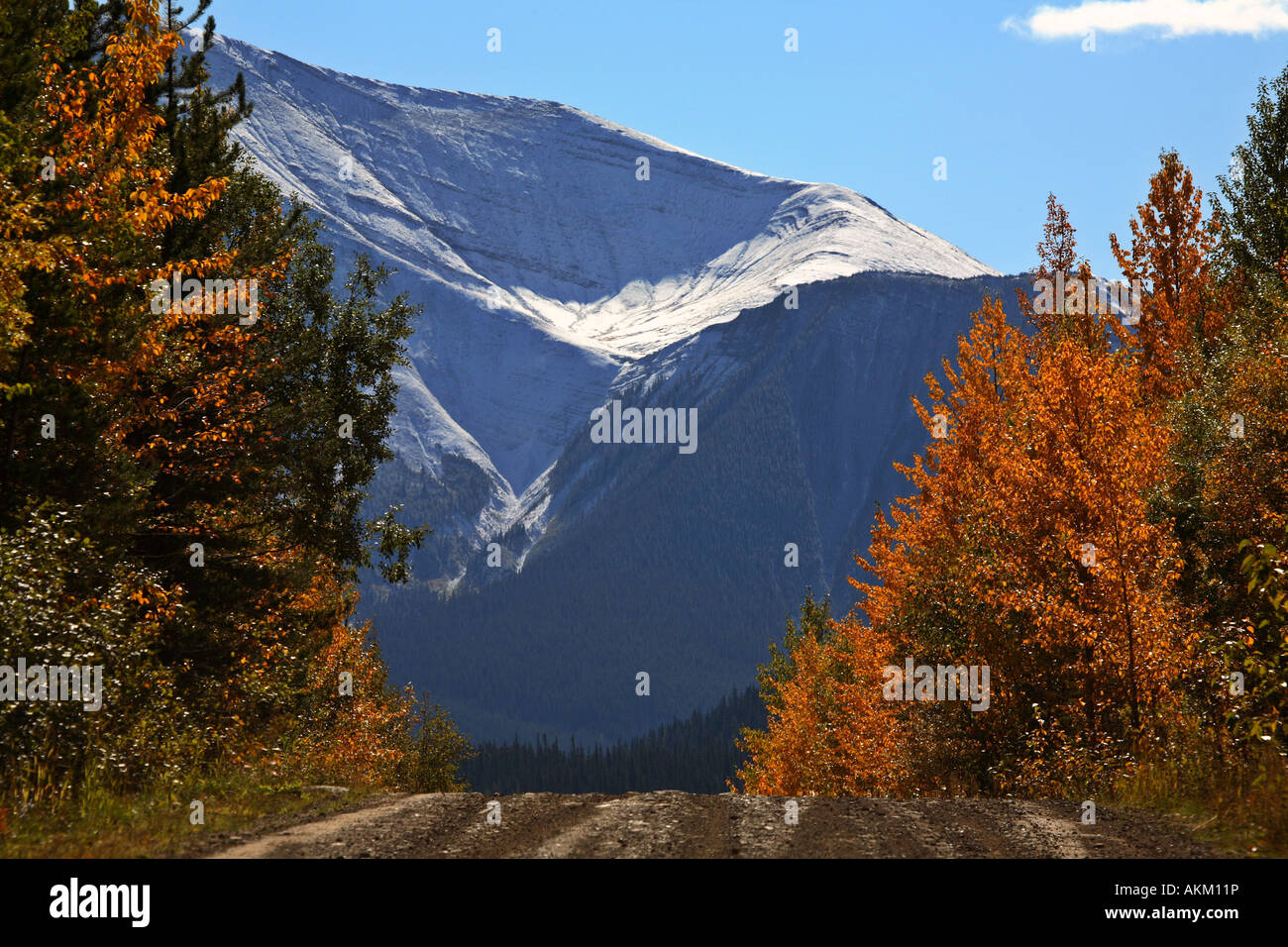 Rocky Mountains in autumn Stock Photo - Alamy