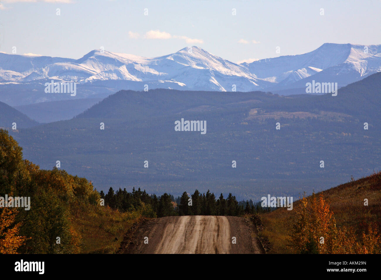 Rocky Mountains in autumn Stock Photo - Alamy