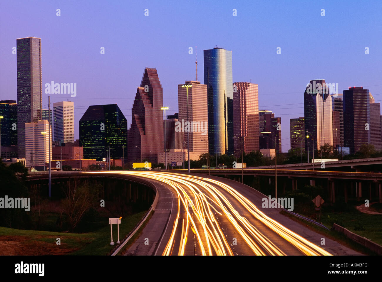 Houston city freeways hires stock photography and images Alamy