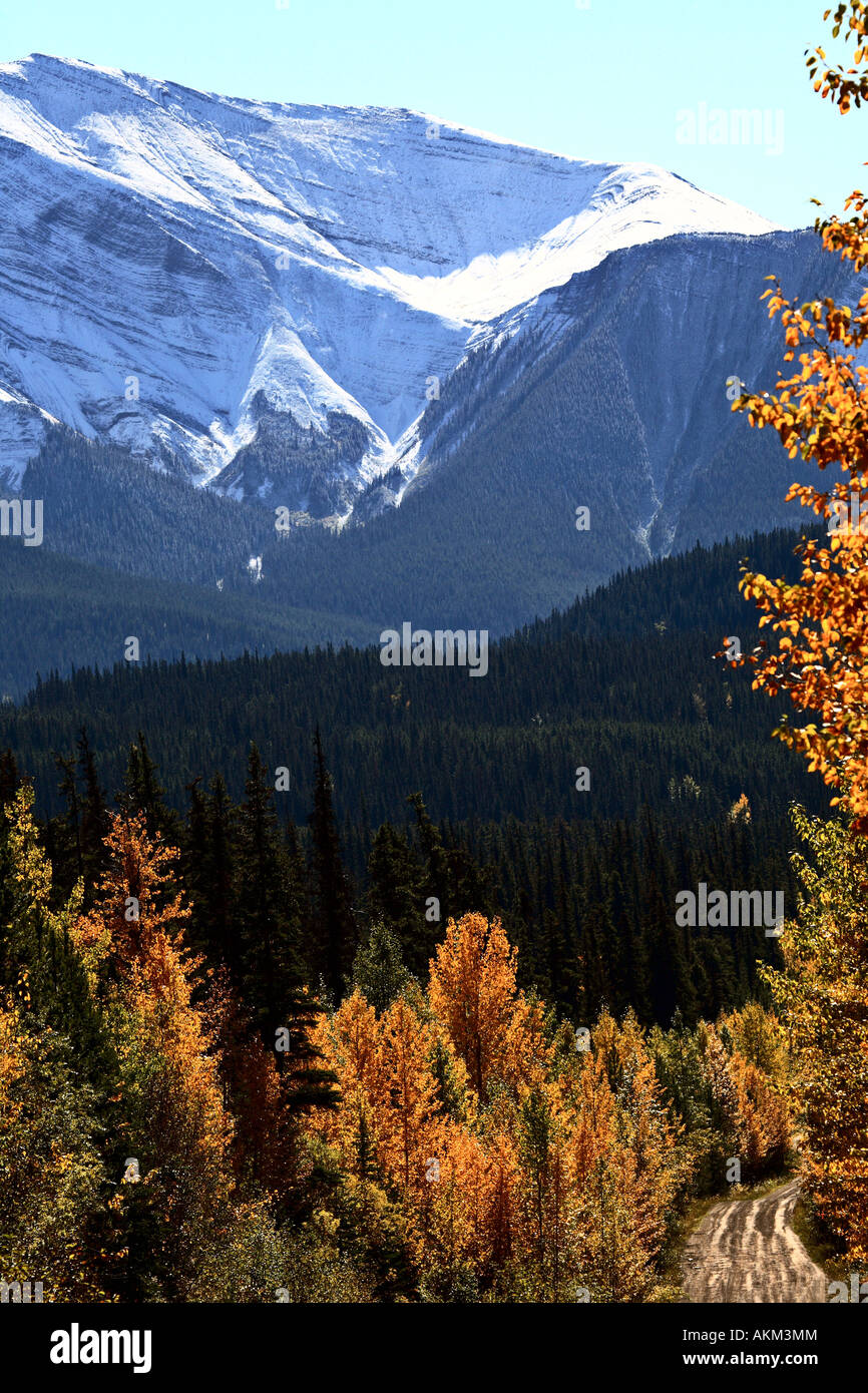 Rocky Mountains in autumn Stock Photo - Alamy