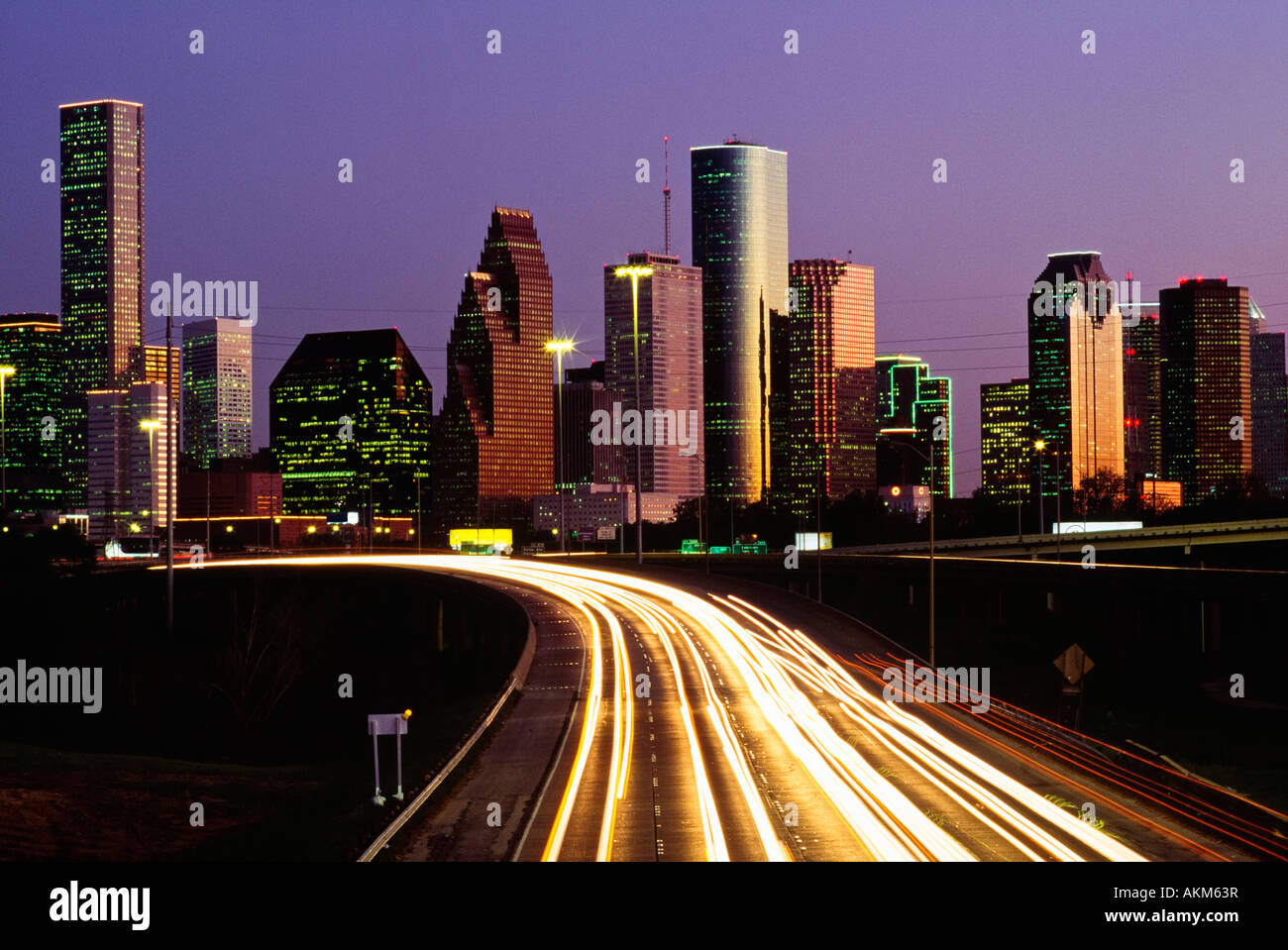 Houston city freeways hires stock photography and images Alamy